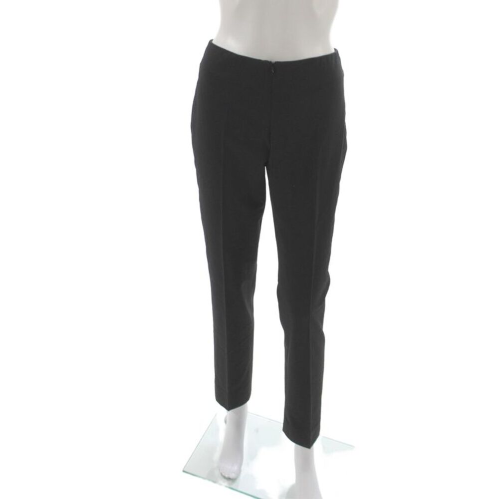 Peace of Cloth Women Dress Pants Black Zip Inseam 26 Size 2